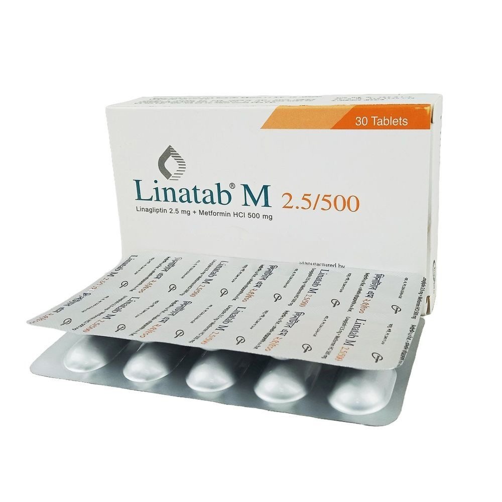 Linatab M 2.5/500 Tablet